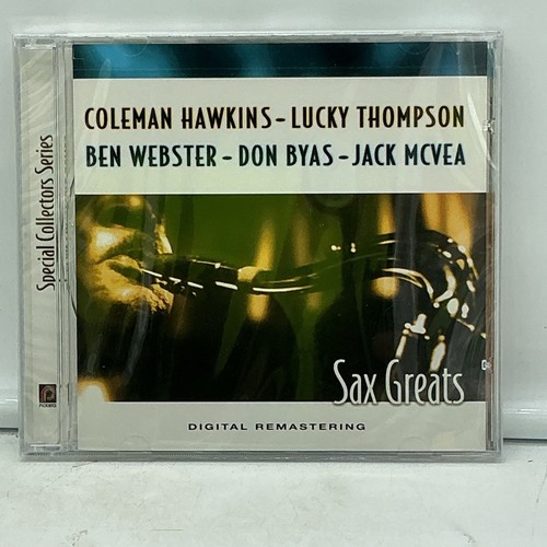Sealed sax greats cd - sax,